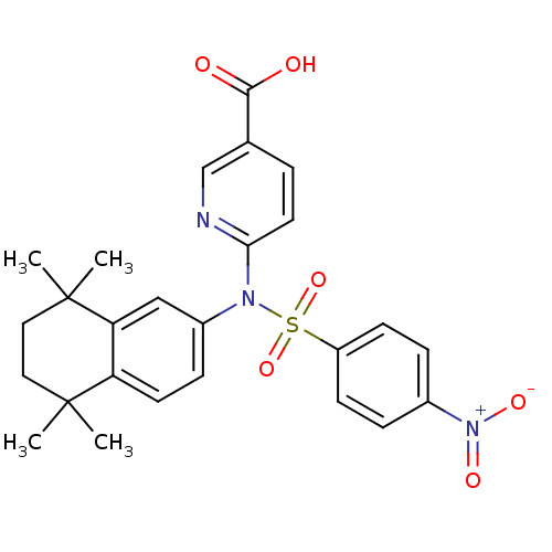 Chemical structure of BindingDB Monomer ID 50256275