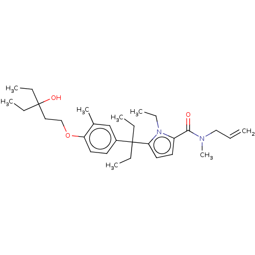 Chemical structure of BindingDB Monomer ID 50256290