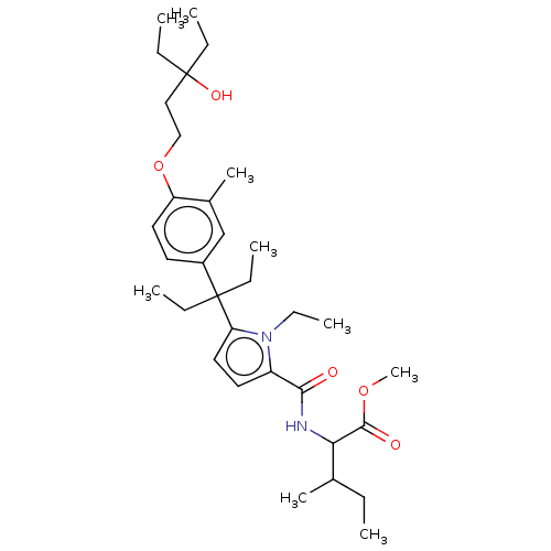 Chemical structure of BindingDB Monomer ID 50256295