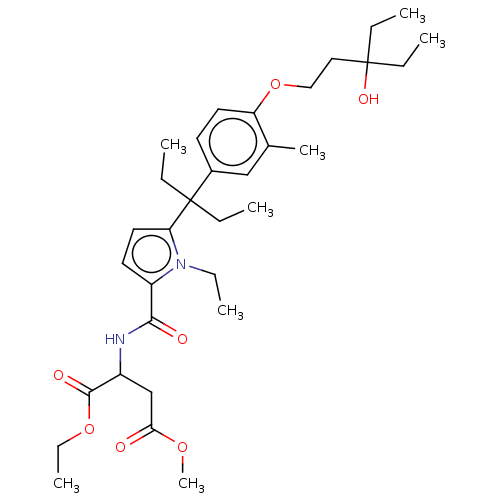 Chemical structure of BindingDB Monomer ID 50256296