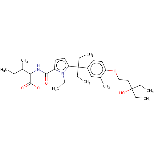 Chemical structure of BindingDB Monomer ID 50256297