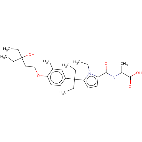 Chemical structure of BindingDB Monomer ID 50256308
