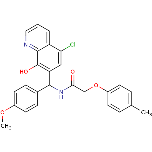 Chemical structure of BindingDB Monomer ID 50256312