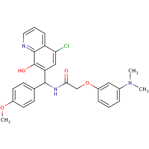 Chemical structure of BindingDB Monomer ID 50256314