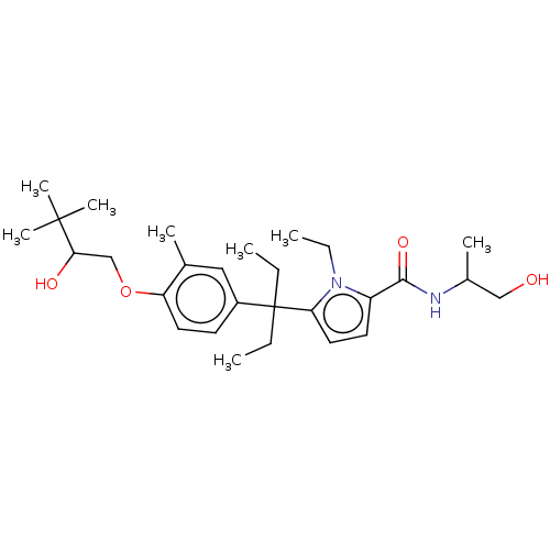 Chemical structure of BindingDB Monomer ID 50256338
