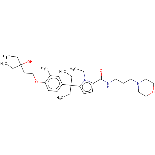 Chemical structure of BindingDB Monomer ID 50256340