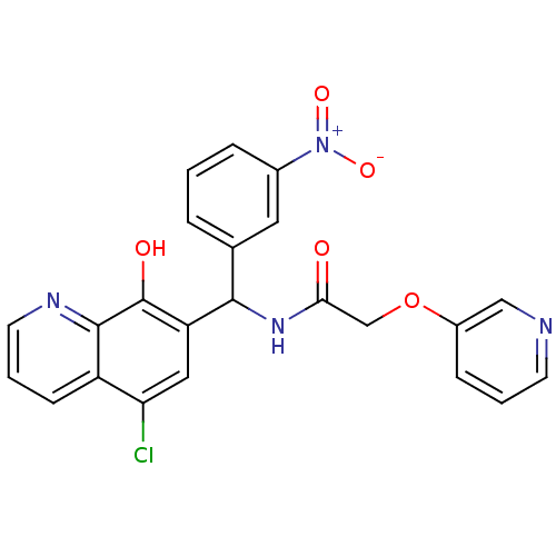 Chemical structure of BindingDB Monomer ID 50256376