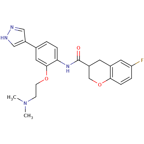 Chemical structure of BindingDB Monomer ID 50256383