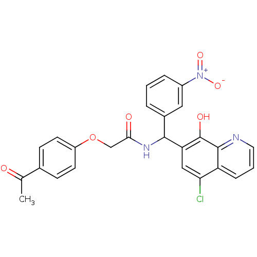 Chemical structure of BindingDB Monomer ID 50256426