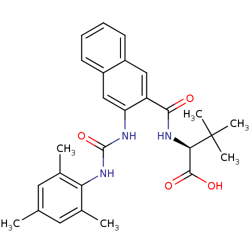 Chemical structure of BindingDB Monomer ID 50256442