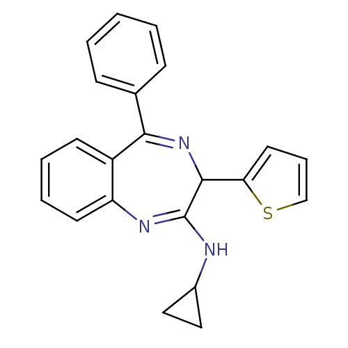 Chemical structure of BindingDB Monomer ID 50256535