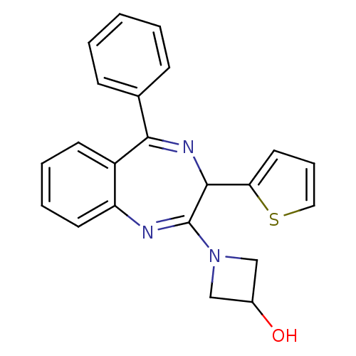 Chemical structure of BindingDB Monomer ID 50256537