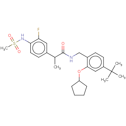 Chemical structure of BindingDB Monomer ID 50256543