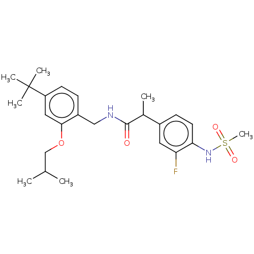 Chemical structure of BindingDB Monomer ID 50256545