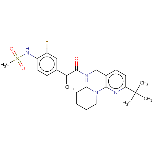 Chemical structure of BindingDB Monomer ID 50256549
