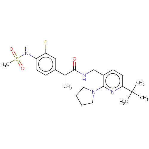 Chemical structure of BindingDB Monomer ID 50256550