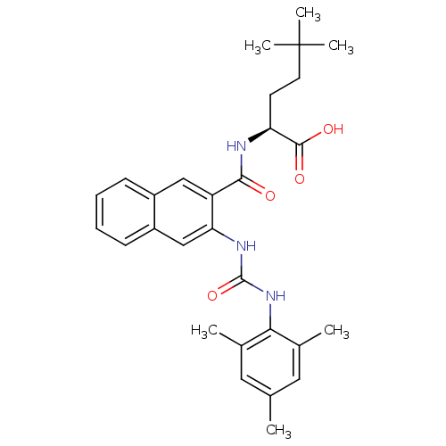 Chemical structure of BindingDB Monomer ID 50256574