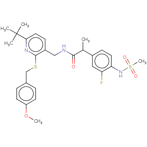 Chemical structure of BindingDB Monomer ID 50256583