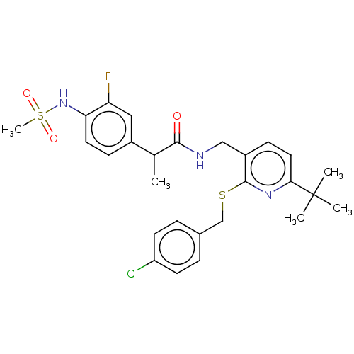 Chemical structure of BindingDB Monomer ID 50256584