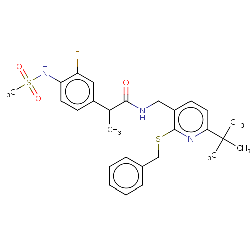Chemical structure of BindingDB Monomer ID 50256585