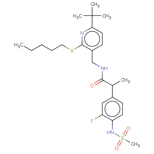 Chemical structure of BindingDB Monomer ID 50256599