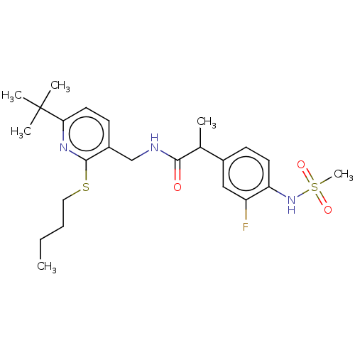 Chemical structure of BindingDB Monomer ID 50256600