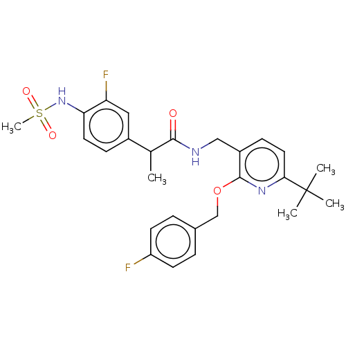 Chemical structure of BindingDB Monomer ID 50256605