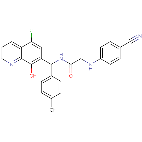 Chemical structure of BindingDB Monomer ID 50256611