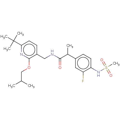 Chemical structure of BindingDB Monomer ID 50256624