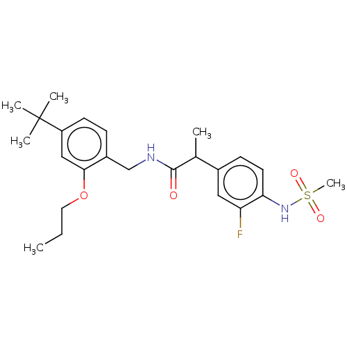 Chemical structure of BindingDB Monomer ID 50256630