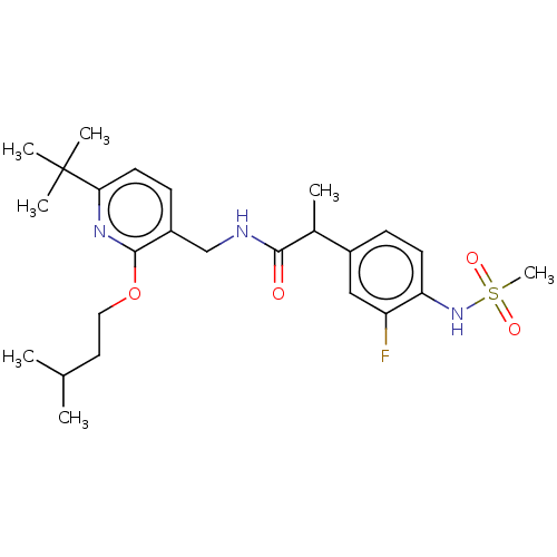 Chemical structure of BindingDB Monomer ID 50256647