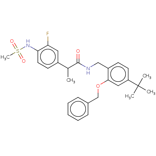 Chemical structure of BindingDB Monomer ID 50256656