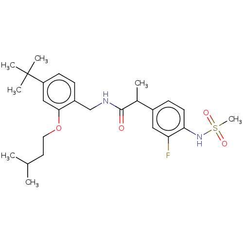 Chemical structure of BindingDB Monomer ID 50256657