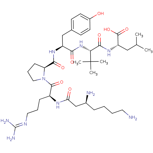 Chemical structure of BindingDB Monomer ID 50257189
