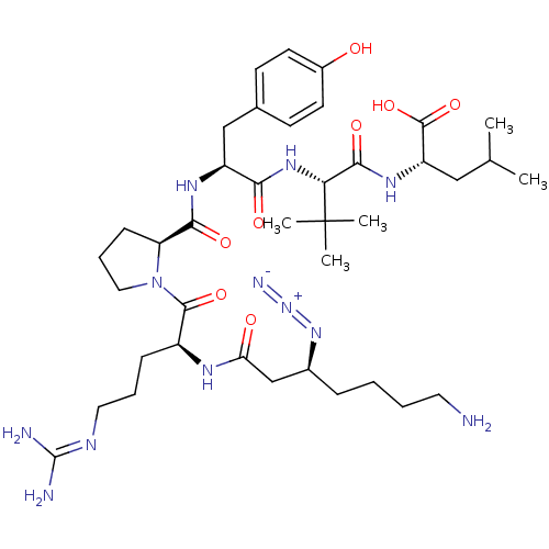 Chemical structure of BindingDB Monomer ID 50257192