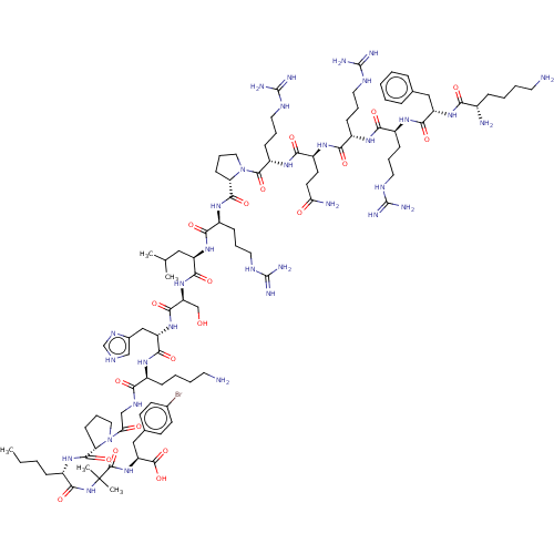 Chemical structure of BindingDB Monomer ID 50257230