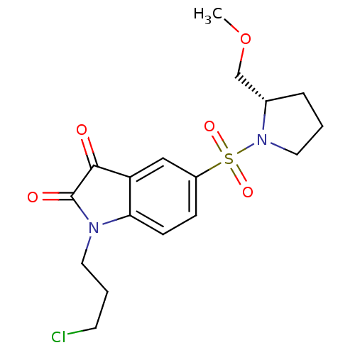 Chemical structure of BindingDB Monomer ID 50257250