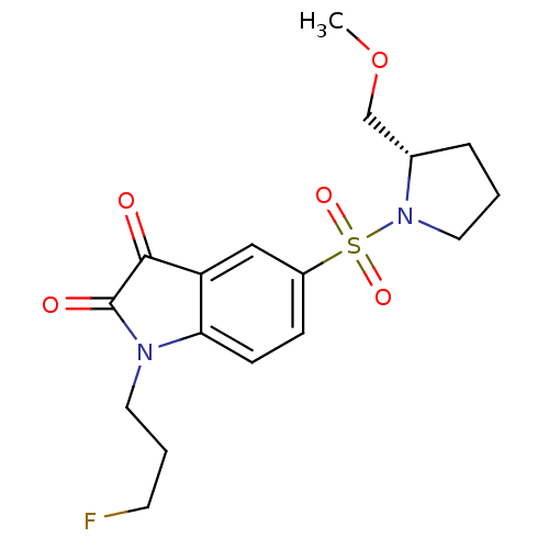 Chemical structure of BindingDB Monomer ID 50257354