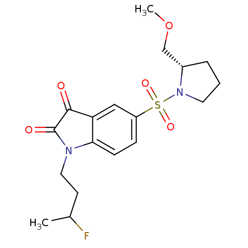 Chemical structure of BindingDB Monomer ID 50257356