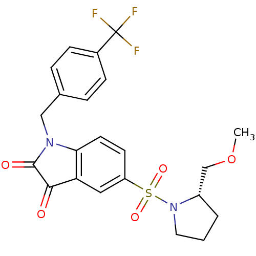 Chemical structure of BindingDB Monomer ID 50257421