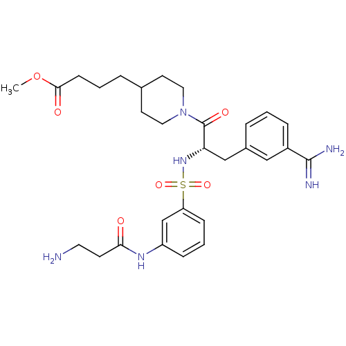 Chemical structure of BindingDB Monomer ID 50257511