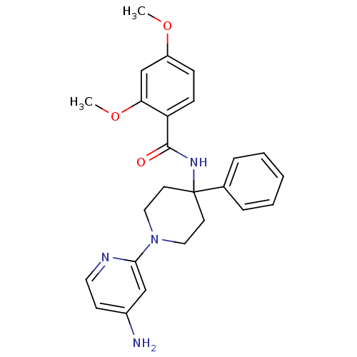 Chemical structure of BindingDB Monomer ID 50257684