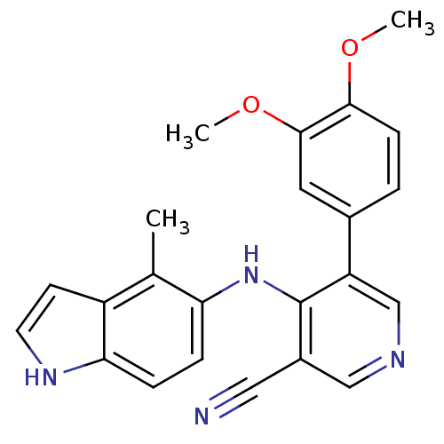 Chemical structure of BindingDB Monomer ID 50258384