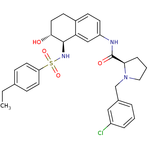 Chemical structure of BindingDB Monomer ID 50258410