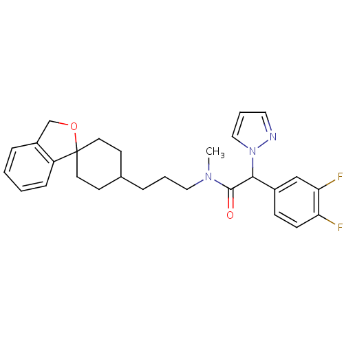 Chemical structure of BindingDB Monomer ID 50258417
