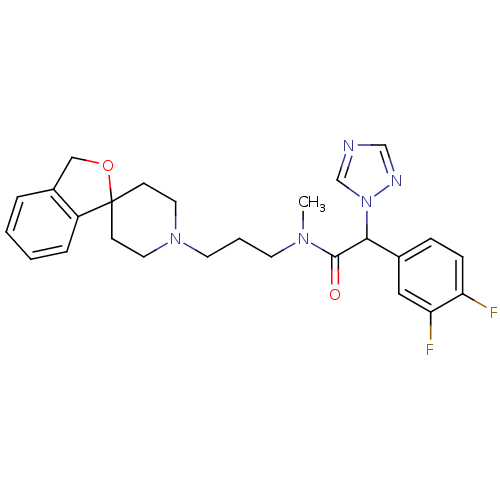Chemical structure of BindingDB Monomer ID 50258419