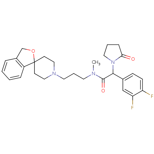 Chemical structure of BindingDB Monomer ID 50258449