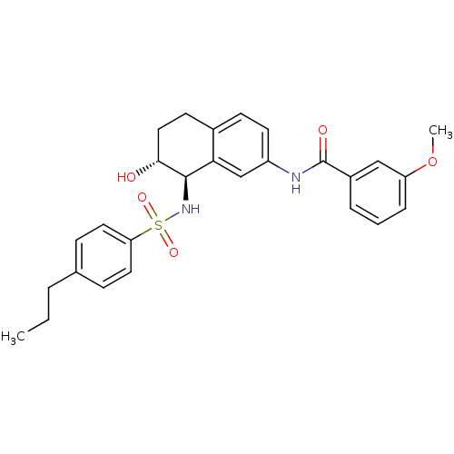 Chemical structure of BindingDB Monomer ID 50258501