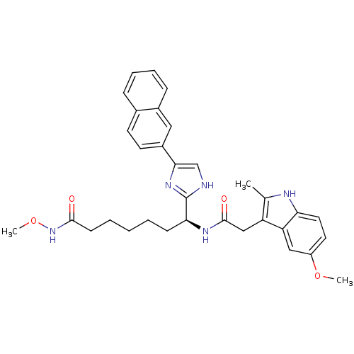 Chemical structure of BindingDB Monomer ID 50258552