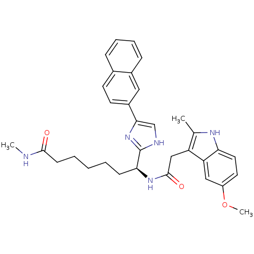 Chemical structure of BindingDB Monomer ID 50258555